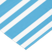 Nappe Motif Rayures Bleu Blanc (Angle)