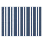 Nappe Motif rayures bleues et blanches modernes (Devant (Horizontal))