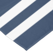 Nappe Motif rayures bleues et blanches modernes (Angle)