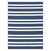 Nappe Motif rayures bleues et blanches modernes (Devant)