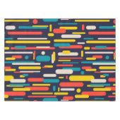 Nappe Motif rectangulaire arrondi géométrique (Devant (Horizontal))