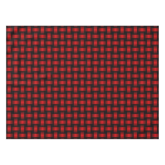 Nappe Motif Red Black Weaver (Devant (Horizontal))