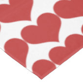 Nappe Motif Red Cute Hearts (Angle)