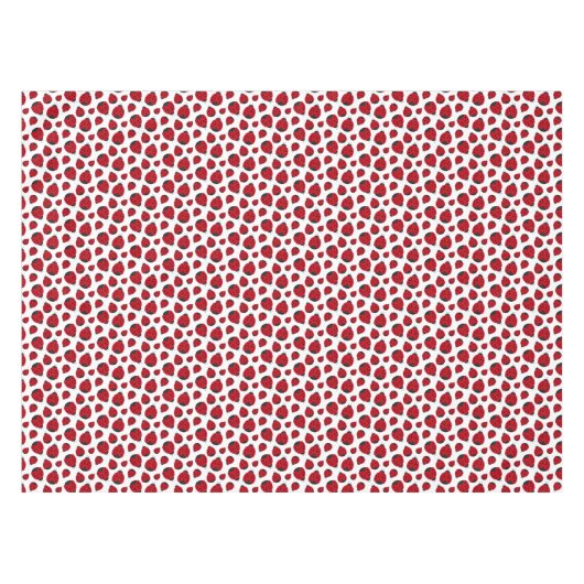 Nappe Motif Red Ladybug (Devant (Horizontal))