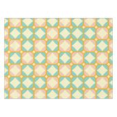 Nappe Motif rétro continu avec des carrés arrondis (Devant (Horizontal))