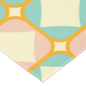 Nappe Motif rétro continu avec des carrés arrondis (Angle)