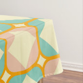 Nappe Motif rétro continu avec des carrés arrondis (In Situ)
