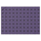 Nappe Motif Rétro de Couleur Violet Foncé (Devant (Horizontal))