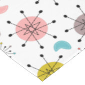 Nappe Motif rétro en étoile atomique (Angle)
