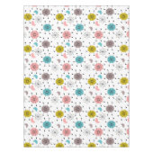 Nappe Motif rétro en étoile atomique (Devant)