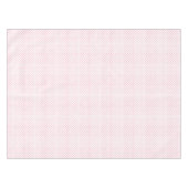 Nappe Motif rétro pastel rose points blancs (Devant (Horizontal))