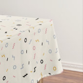 Nappe Motif Retro Squiggle (In Situ)