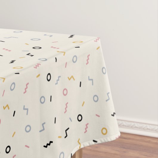 Nappe Motif Retro Squiggle (In Situ)