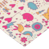 Nappe Motif romantique coloré (Angle)