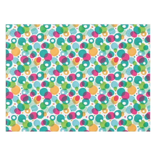 Nappe Motif rond d'enfants de bulles (Devant (Horizontal))