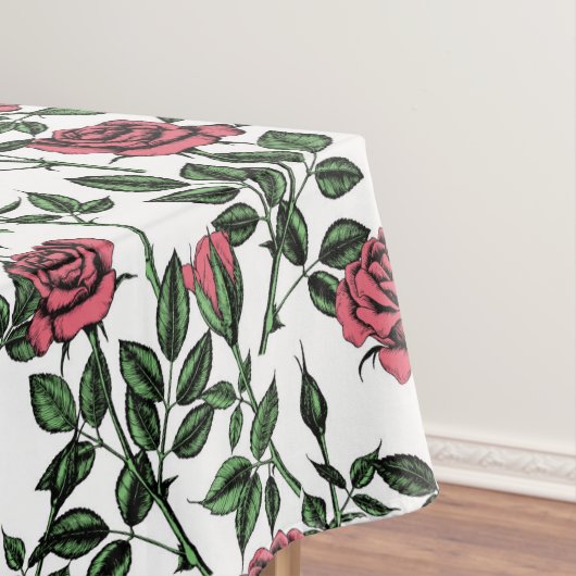 Nappe motif rose (In Situ)