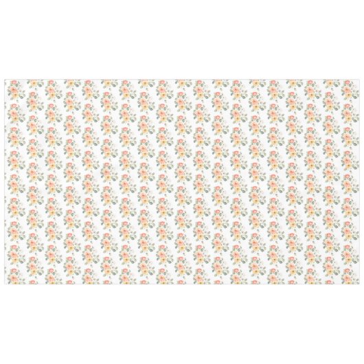 Nappe Motif Rose (Devant (Horizontal))
