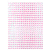 Nappe Motif rose 2 de Flamant rose (Devant)