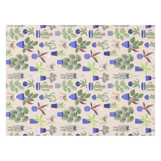 Nappe Motif rose Cactus (Devant (Horizontal))