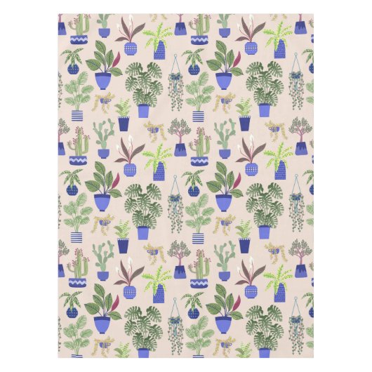 Nappe Motif rose Cactus (Devant)