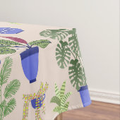 Nappe Motif rose Cactus (In Situ)