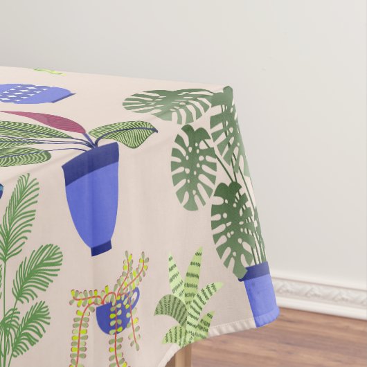 Nappe Motif rose Cactus (In Situ)