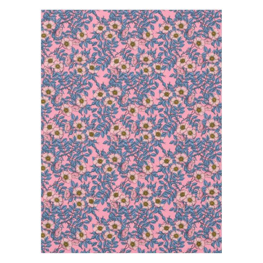 Nappe Motif rose de chien (Devant)