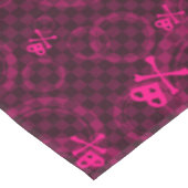 Nappe Motif rose d'Emo avec des cercles (Angle)