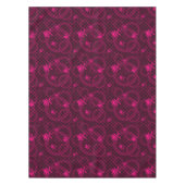Nappe Motif rose d'Emo avec des cercles (Devant)