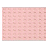 Nappe Motif rose élégant de renne de Noël de rose d'or (Devant (Horizontal))