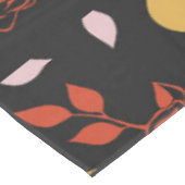 Nappe Motif rose et Feuille (Angle)