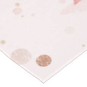Nappe Motif rose et or festif (Angle)