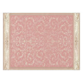 Nappe Motif rose floral oriental (Devant (Horizontal))
