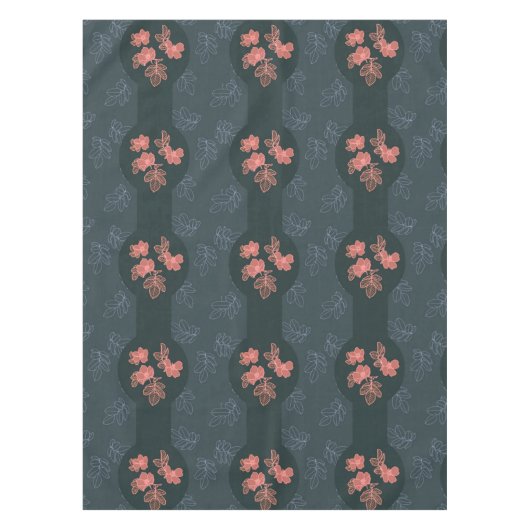 Nappe Motif Rose gothique foncé (Devant)