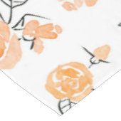 Nappe Motif rose Peach (Angle)