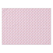 Nappe Motif rose tropical de style de Memphis (Devant (Horizontal))
