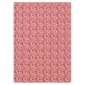 Nappe Motif rouge Abstrait de flocon de neige #10 ID1009 (Devant)