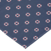 Nappe Motif rouge et blanc de balise (Angle)