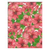 Nappe Motif rouge hibiscus II (Devant)