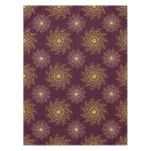 Nappe motif rouge ornemental (Devant)