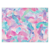 Nappe Motif Ruban Abstrait Pastel (Devant (Horizontal))