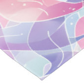 Nappe Motif Ruban Abstrait Pastel (Angle)