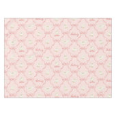 Nappe Motif Ruban Rose Hedwig (Devant (Horizontal))