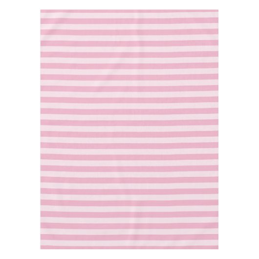 Nappe Motif sans couture à rayures roses (Devant)