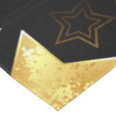 Nappe Motif sans couture avec étoiles d'or (Angle)