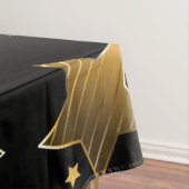 Nappe Motif sans couture avec étoiles d'or (In Situ)