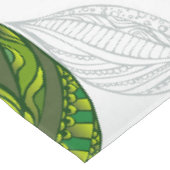 Nappe Motif sans couture avec Feuilles de thé vert (Angle)