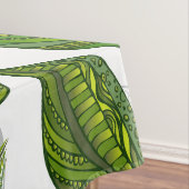 Nappe Motif sans couture avec Feuilles de thé vert (In Situ)