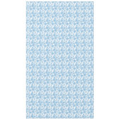 Nappe Motif sans couture blanc et bleu (Devant)