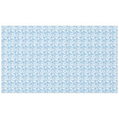 Nappe Motif sans couture blanc et bleu (Devant (Horizontal))